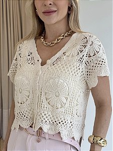 Blusa Croche Clara