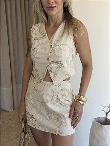 Conjunto Bordado Jade