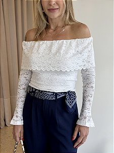 Blusa Renda Kamila