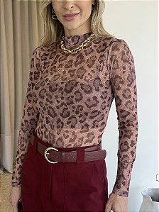 Body Tule Animal Print