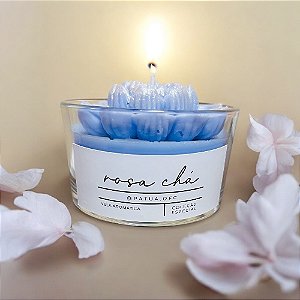 Vela Aromática Flor de Lótus - Essência Flor de Cerejeira