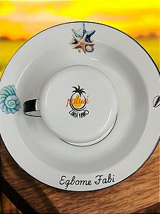 Kit Prato e Caneca Yawò