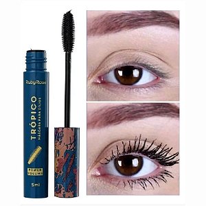 Máscara De Cilios Tropico Power Volume  Ruby Rose Define e Alonga