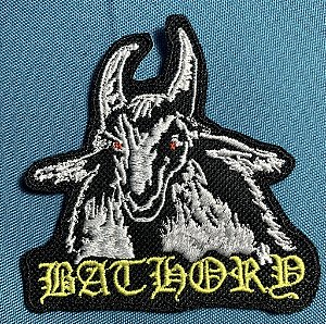 Bathory - patch bordado termocolante