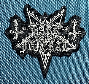 Dark Funeral patch bordado termocolante