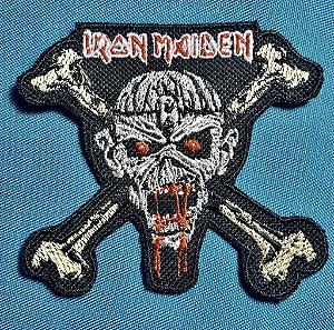 Iron Maiden patch bordado termocolante