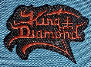 King Diamond patch bordado termocolante