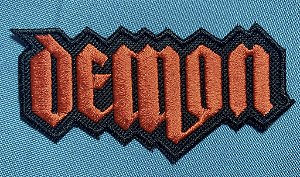Demon Patch Bordado Termocolante