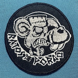 Ratos de Porão (ratao) Patch Bordado Termocolante