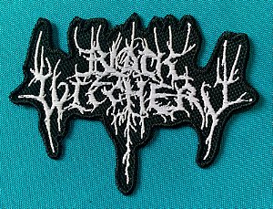 Black Witchery patch bordado termocolante