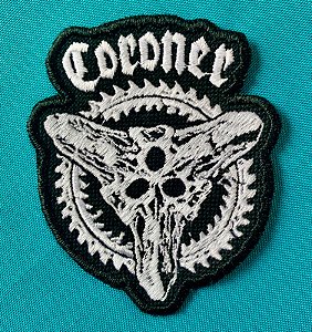 Coroner patch bordado termocolante