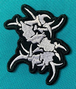 Sepultura S logo - patch bordado termocolante