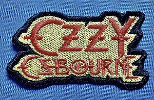 Ozzy Osbourne Patch Bordado Termocolante