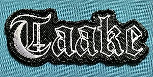 Taake  Patch Bordado Termocolante
