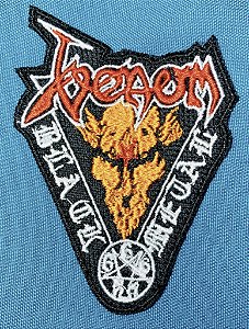 Venom Black Metal - patch bordado termocolante