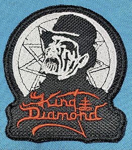 King Diamond  Sir - patch bordado termocolante