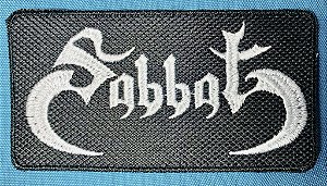 Sabbat  logo - patch bordado termocolante