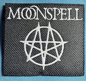 Moonspell Logo - patch bordado termocolante