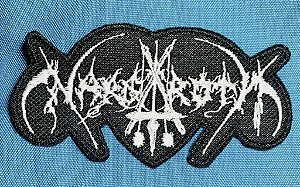 Nargaroth Logo - patch bordado termocolante