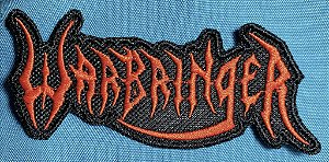 Warbringer patch bordado termocolante