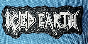 Iced Earth patch bordado termocolante