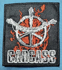 Carcass patch bordado termocolante