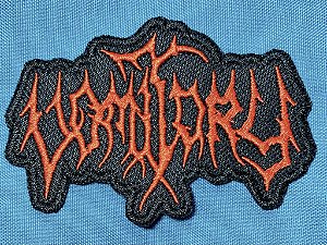 Vomitory logo patch bordado termocolante