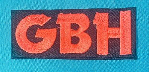 GBH patch bordado