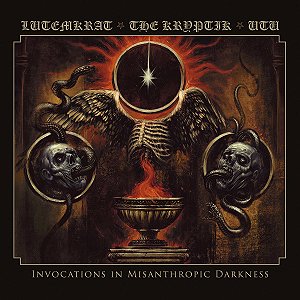 Lutemkrat / Utu / The Kryptik: Invocations in Misanthropic Darkness - 3 Way Split Digipack-CD