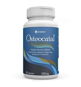 Osteocatal Suplemento Ossos Silicio, D3, Bisglicinato 90 Cápsulas - Catalmedic
