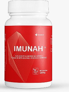 IMUNAH -SUPLEMENTO ALIMENTAR À BASE DE BETA-GLUCANAS NATURAIS EXTRAÍDAS DA PAREDE CELULAR DE UMA CEPA DE LEVEDURA (SACCHAROMYCES CEREVISIAE), VITAMINAS E MINERAIS