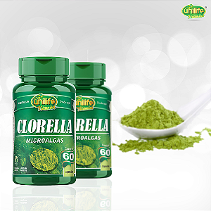 Chlorella - Microalgas - 60 cáps