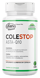 Colestop Asta- Q10 - Fitoesteróis- 60 Cáps   450 mg