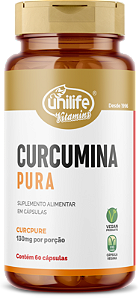Curcumina Pura- 60 Cáps   450 mg