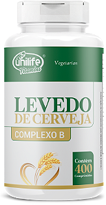 Levedo de cerveja - Complexo B - 400 comprimidos