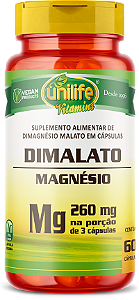 Magnésio dimalato - 60 cáps