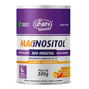 Magnositol -Magnésio Inositol - Sabor Maracujá com Morango 300 g
