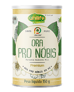 Ora pro- nóbis puro em pó lata- Pereskia aculeata  150 g