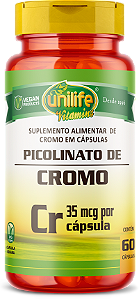 Picolinato de cromo - 60 cáps