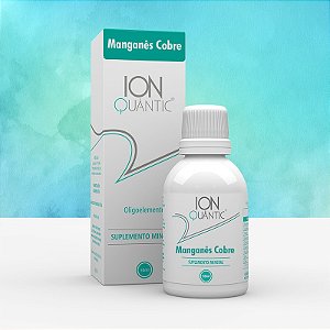 Oligoelemento Manganês Cobre Ionquantic Fisioquantic 50ml