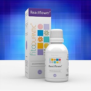 REACTFLOWER 50ml Fisioquantic Linha Fitoquântic Moduladores Frequenciais Florais