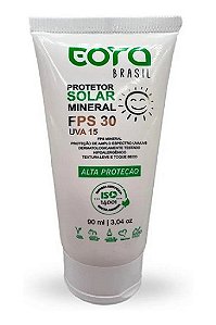 PROTETOR SOLAR EORA VEGANO LIVRE DE PARABENOS fps 30 / 90ml
