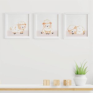 Quadros Infantis Ovelhinhas