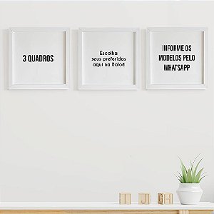 3 Quadros da Loja