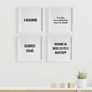 4 Quadros da Loja