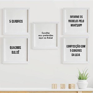 5 Quadros da Loja