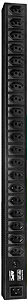 AP0001-BR - RACK PDU APC 115V/220V 16A Basic Rack Entrada IEC C20 - Saída NBR14136