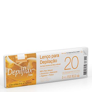 LENÇO DEPILATORIO  DEPILFLAX  20und