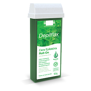 CERA REFIL ROLL ON DEPILFLAX HORTELÃ 100g