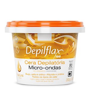 CERA MICROONDAS DEPILFLAX NATURAL 200G